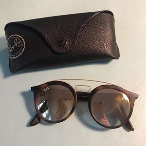 Ray Ban Mirrored Sunglasses